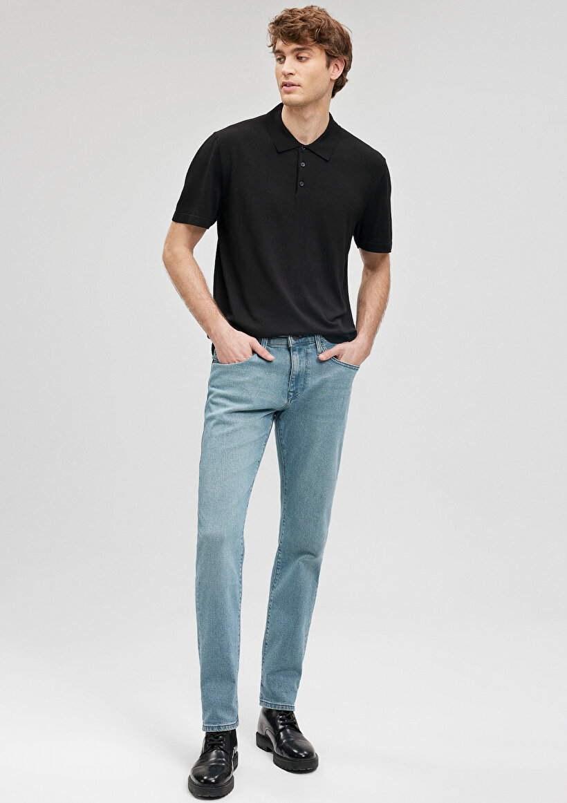 Marcus Mavi Black Vintage Açık Mavi Jean Pantolon - 0