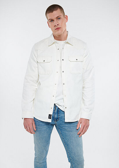 Parker Beyaz Jean Gömlek - 0