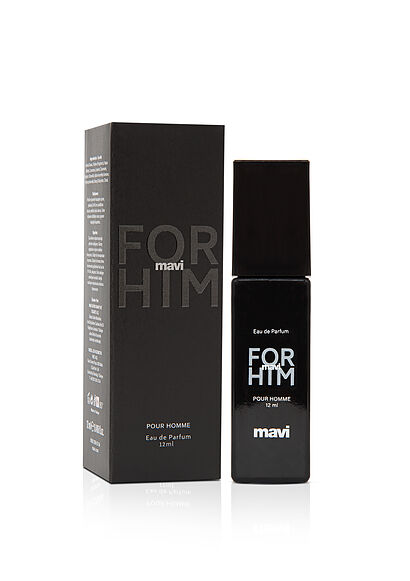Mavi For Him Siyah Mini Erkek Parfüm EDP 12 ml - 0