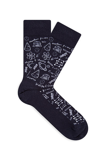 Koyu Lacivert Soket Çorap - 0
