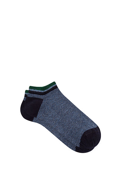 Lacivert Patik Çorap - 0