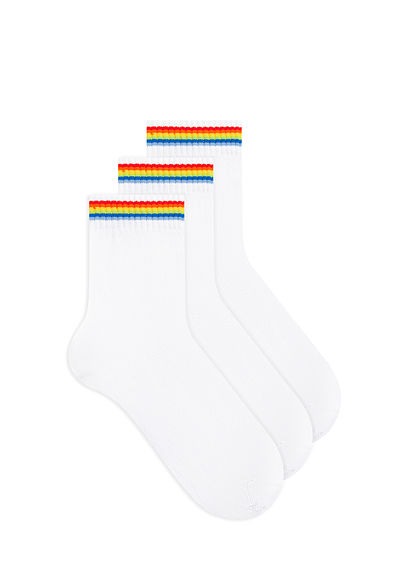3lü Kadın Soket Çorap - 0