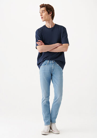 Jake Indigo Premium Blue Jean Pantolon - 0