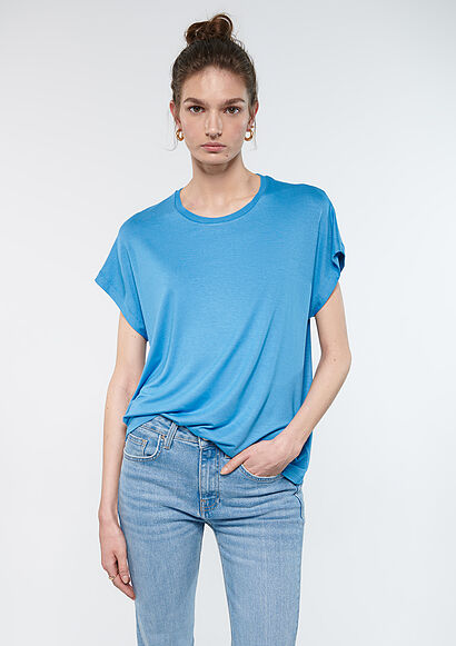 Mavi Basic Tişört - 0