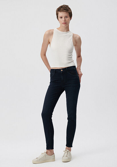 Tess Mürekkep Mavi Gold Premium Jean Pantolon - 0