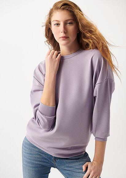 Lux Touch Lila Modal Sweatshirt - 0