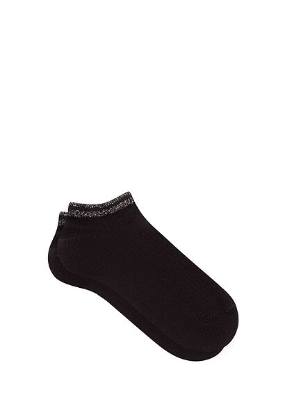 Siyah Patik Çorabı - 0