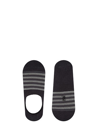 Siyah Babet Çorabı - 0