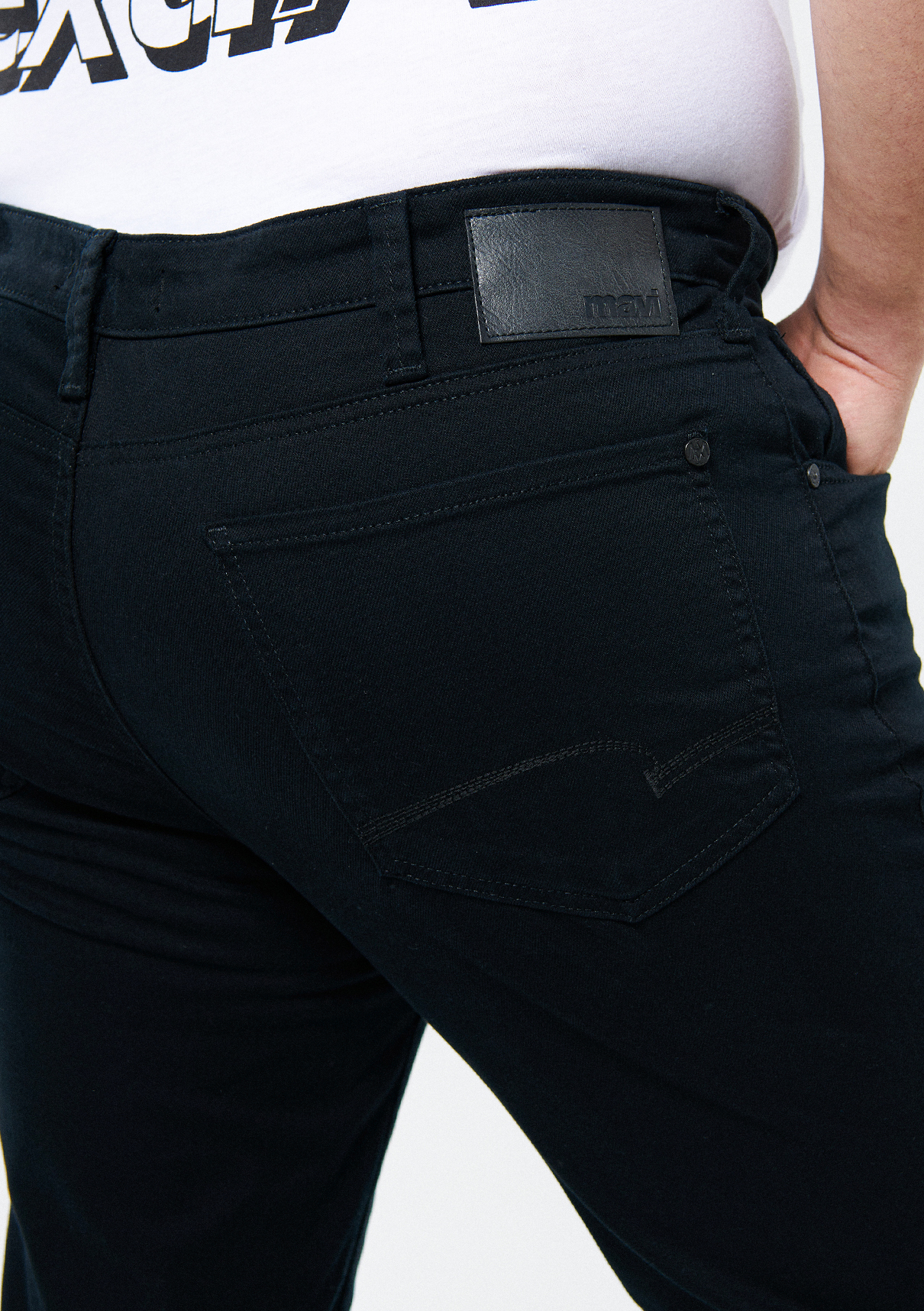Mavi Siyah Comfort Jean Pantolon görsel 6