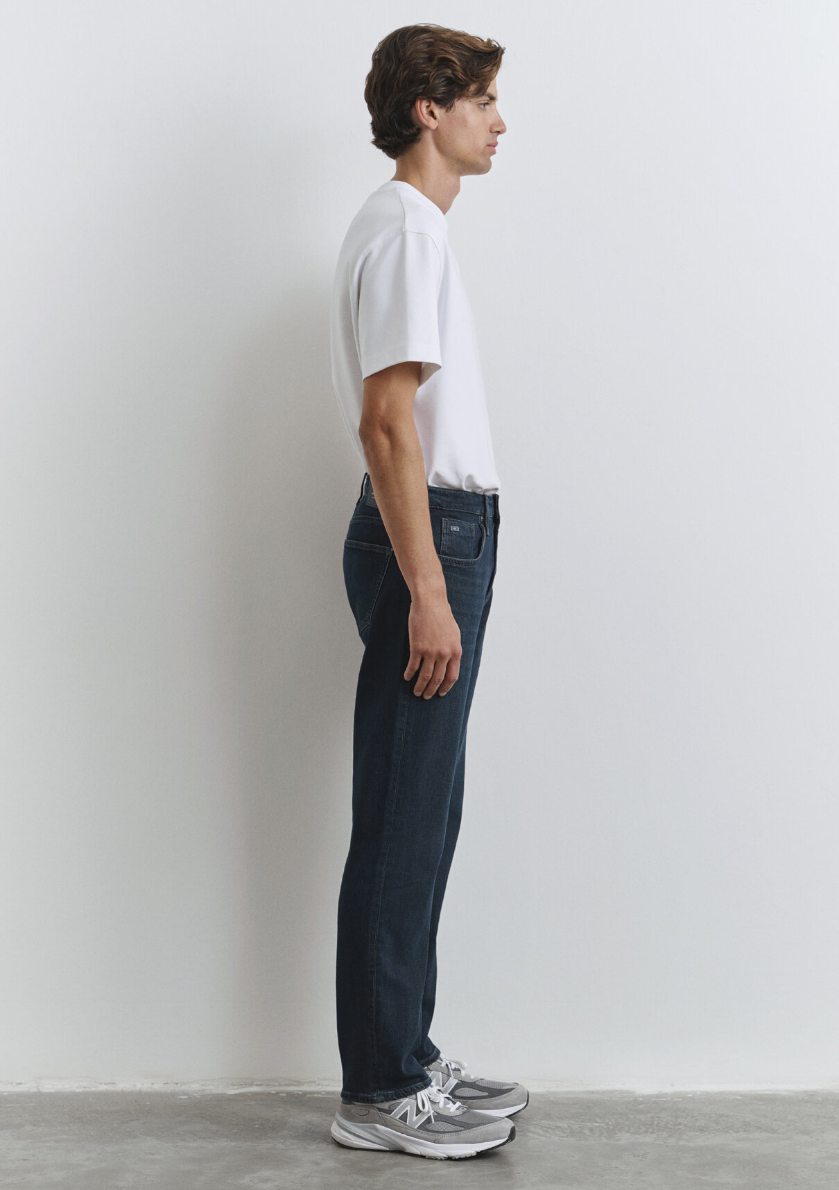 Mavi Classic Denim Koyu Mavi Gölgeli Jean Pantolon görsel 5