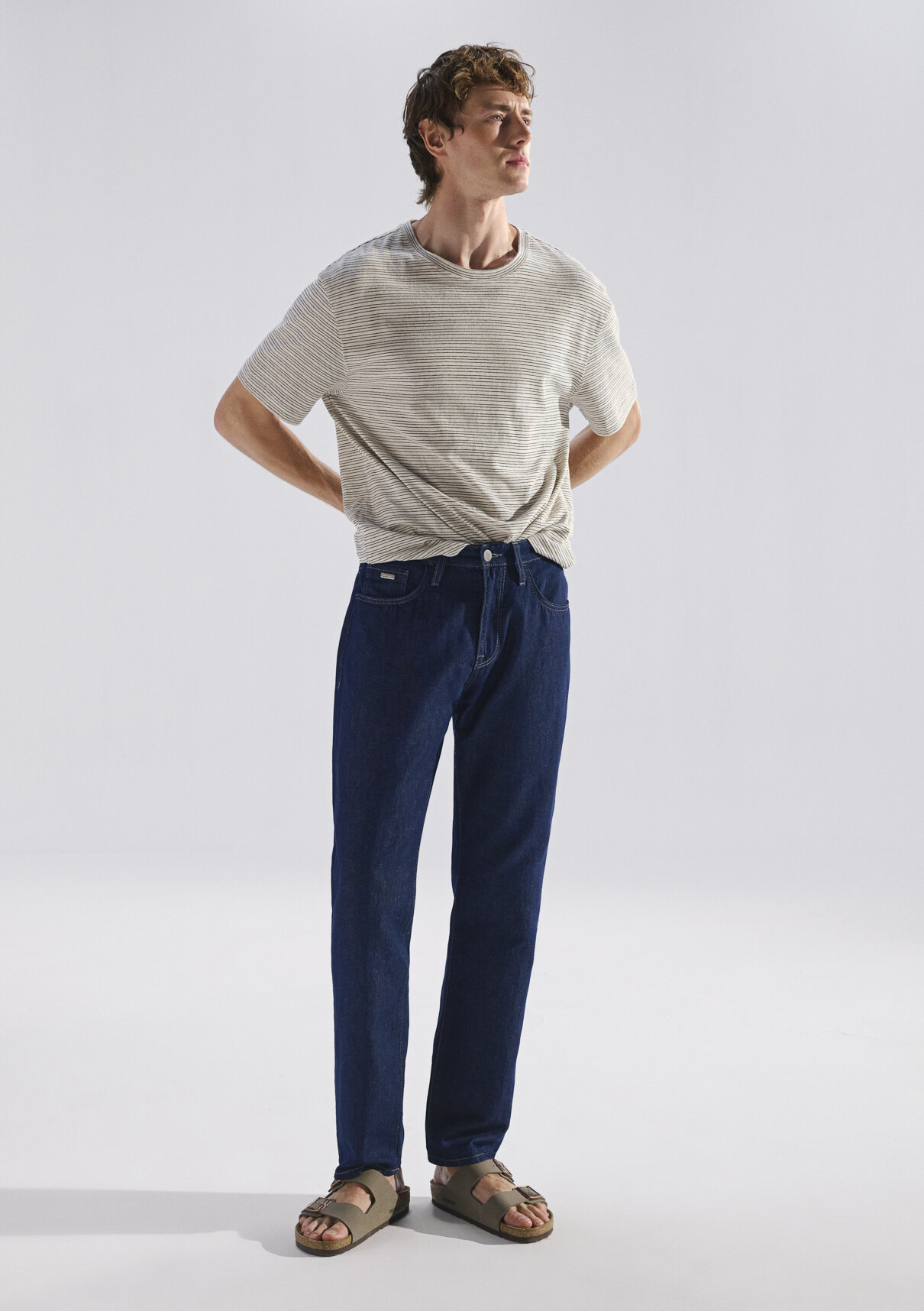 Mavi Edition Rinse Keten Karışımlı Jean Pantolon görsel 4