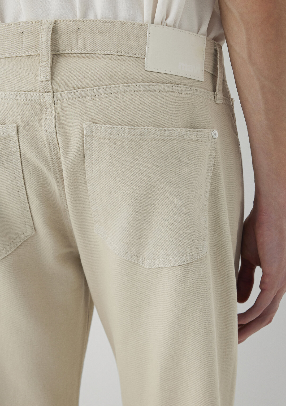 Mavi Lisbon Açık Bej Denim Gabardin Pantolon görsel 8