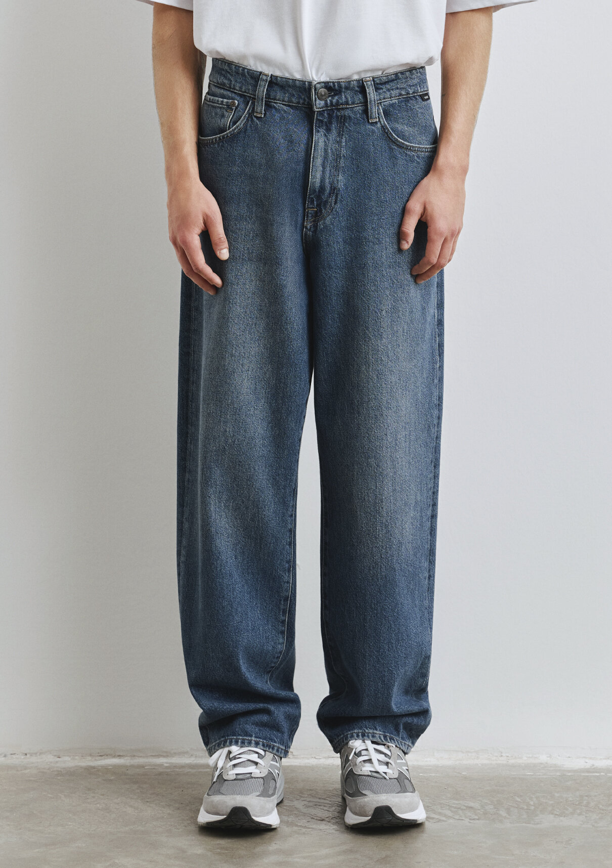 Mavi Street Puslu Indigo Mavisi Jean Pantolon görsel 5