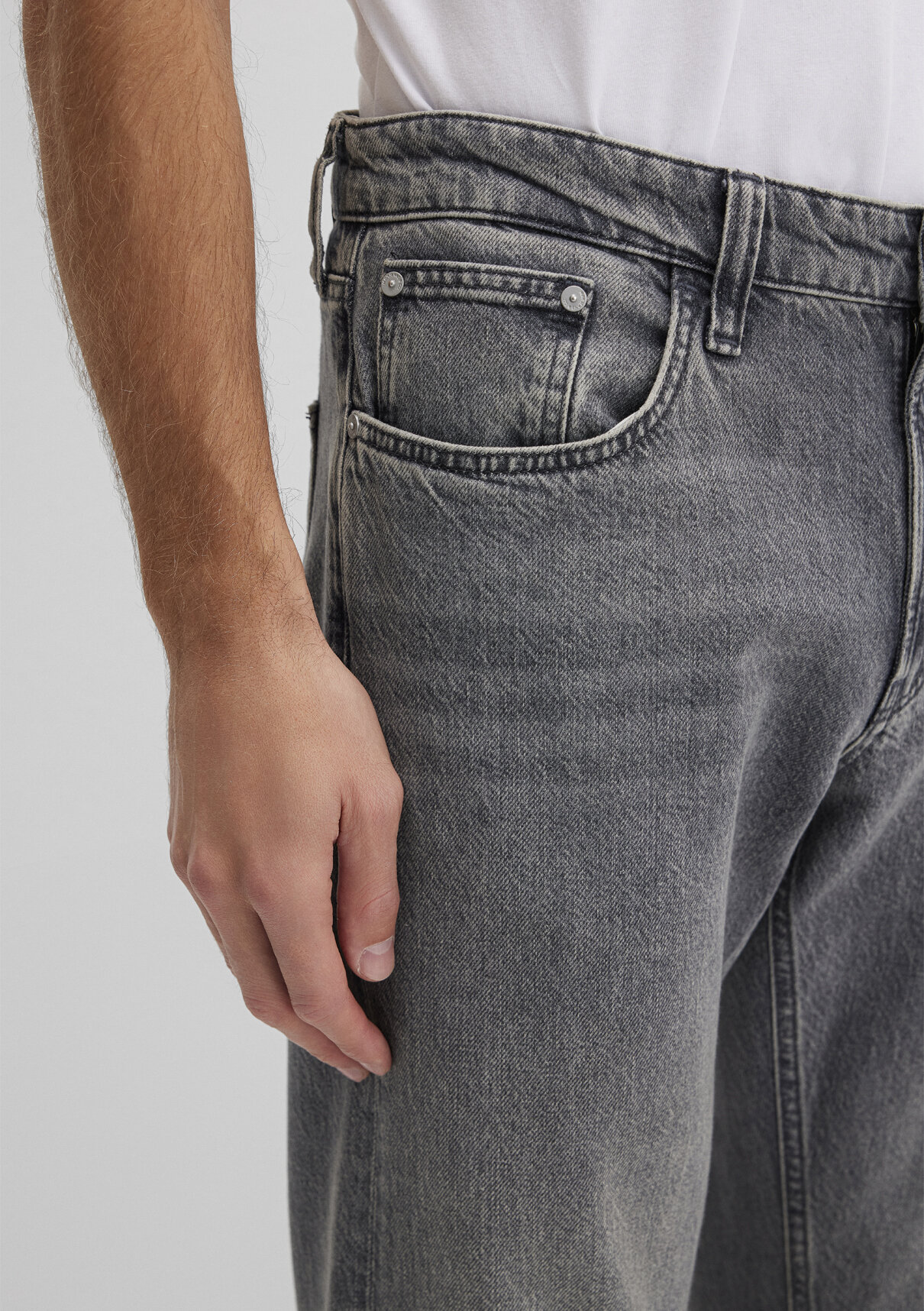Mavi Street Gri Denim Jean Pantolon görsel 6