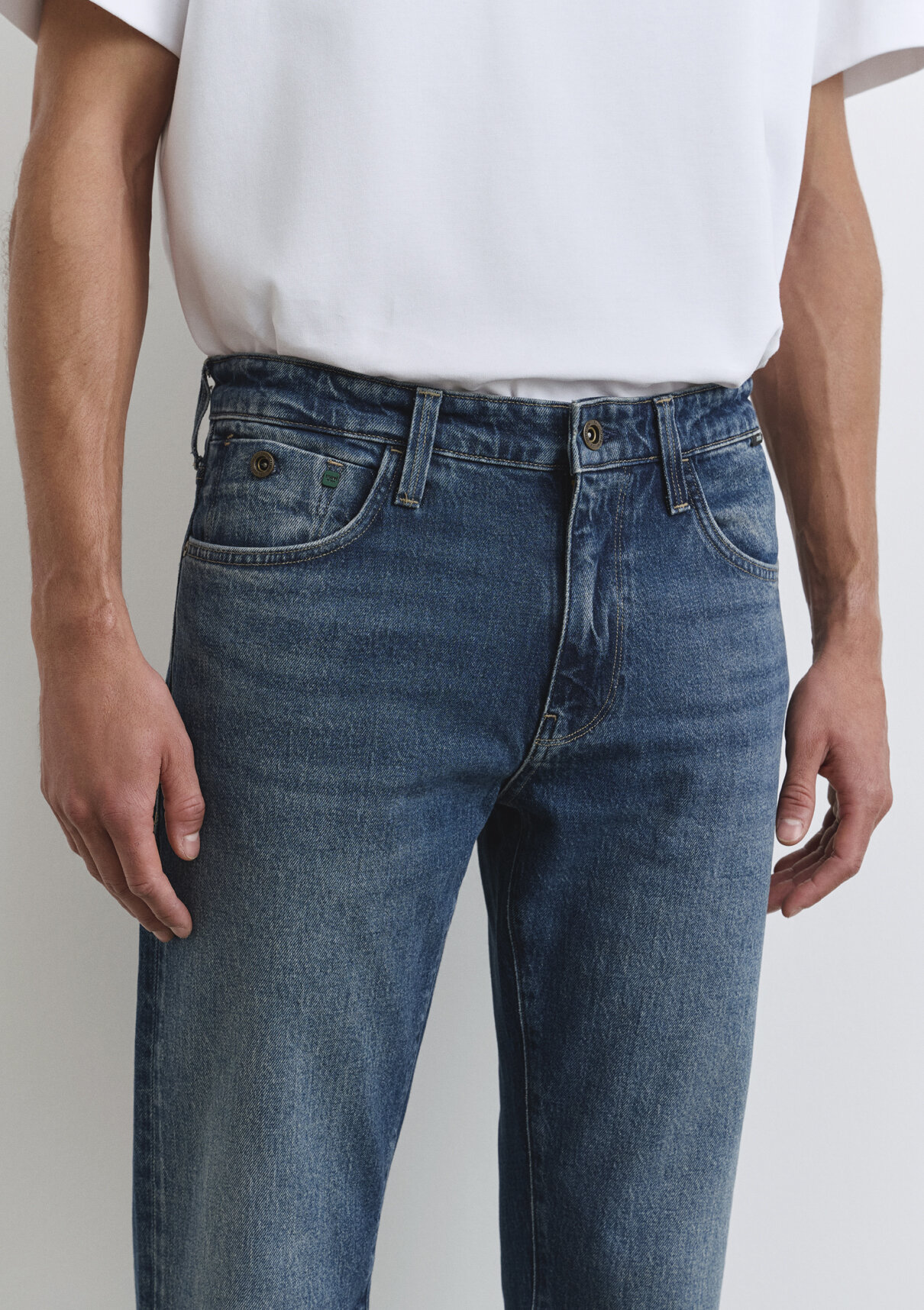 Mavi Regenarative Koyu Mavi Jean Pantolon görsel 7