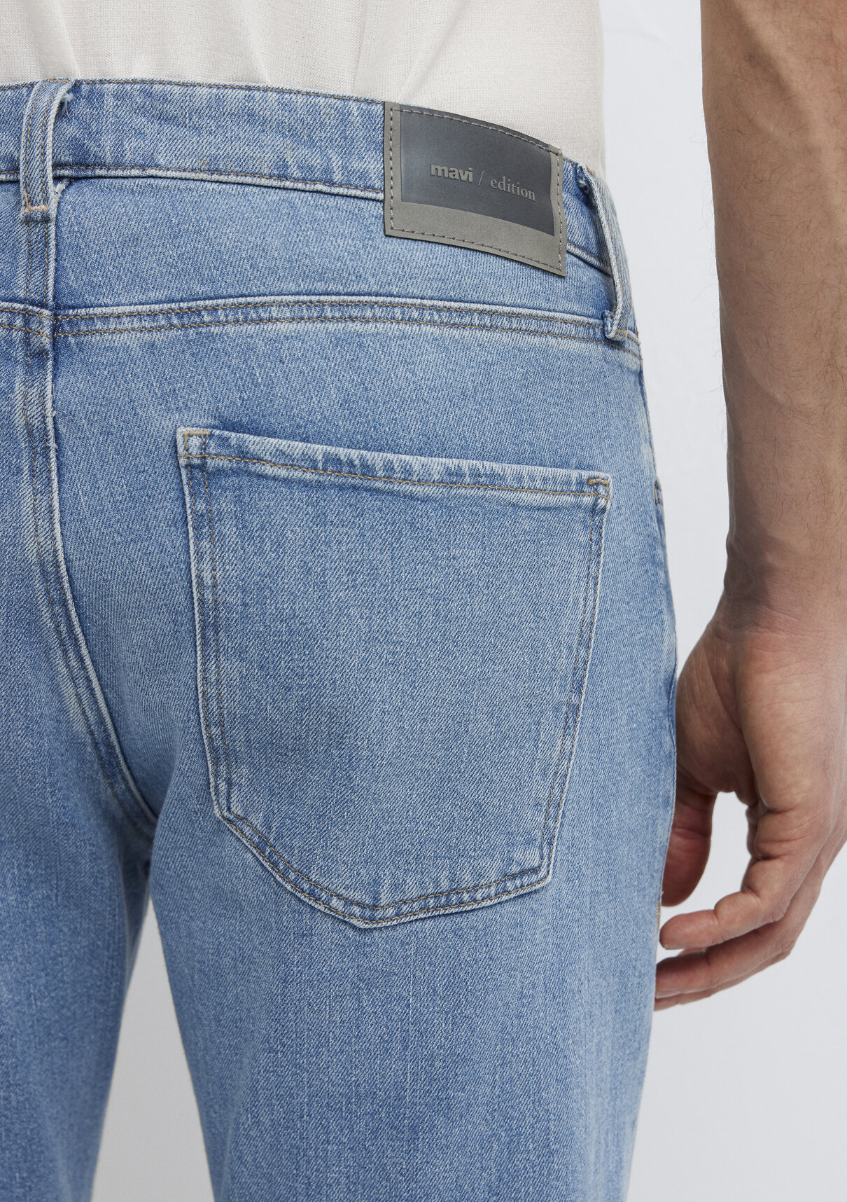 Mavi Edition Puslu Açık Mavi Jean Pantolon görsel 8