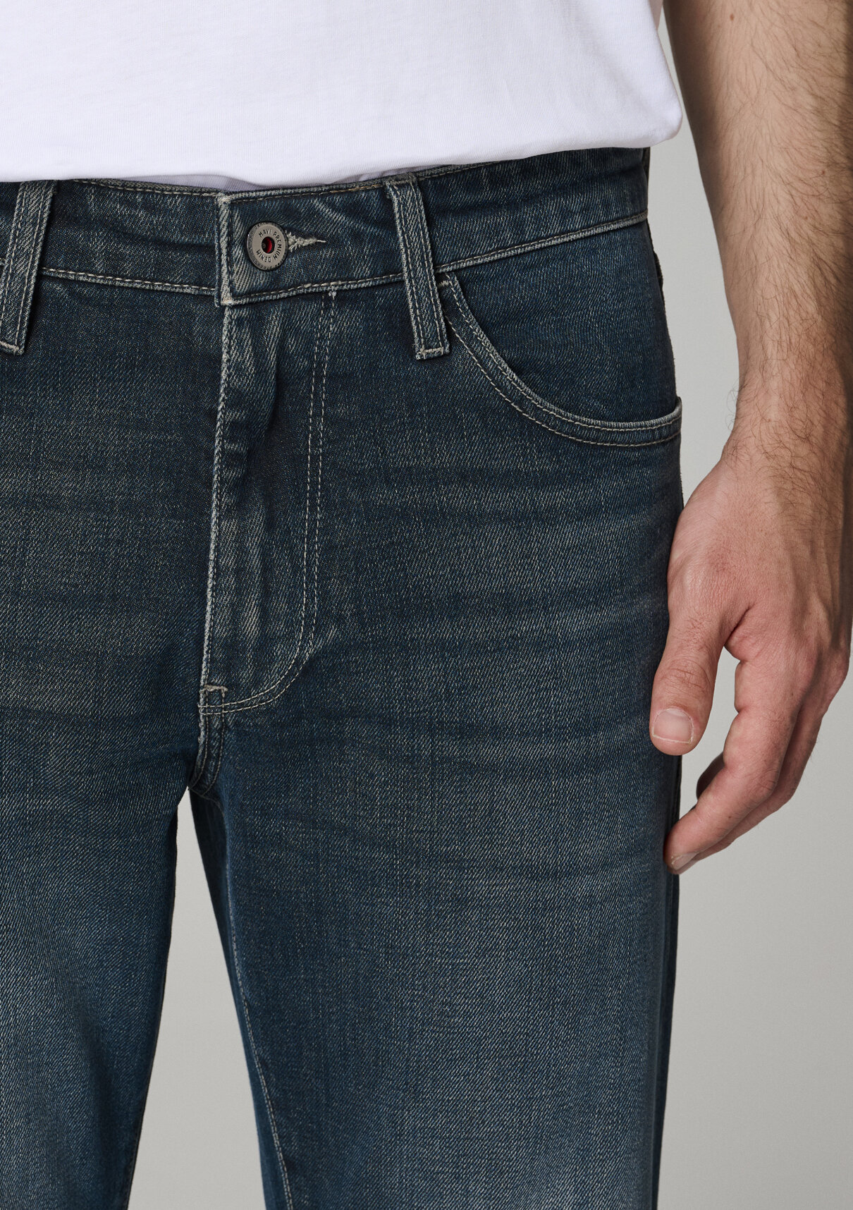 Mavi Yıldız x Mavi London Mavi Pro Puslu Koyu Mavi Jean Pantolon görsel 6