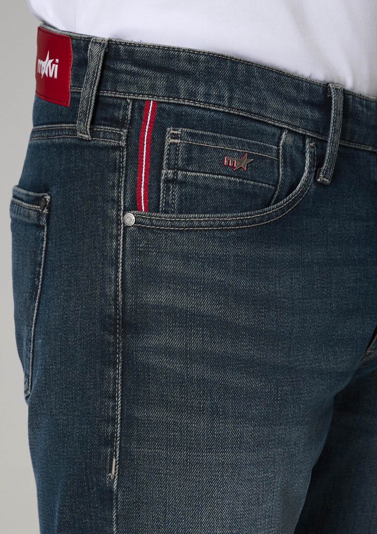 Mavi Yıldız x Mavi London Mavi Pro Puslu Koyu Mavi Jean Pantolon görsel 7