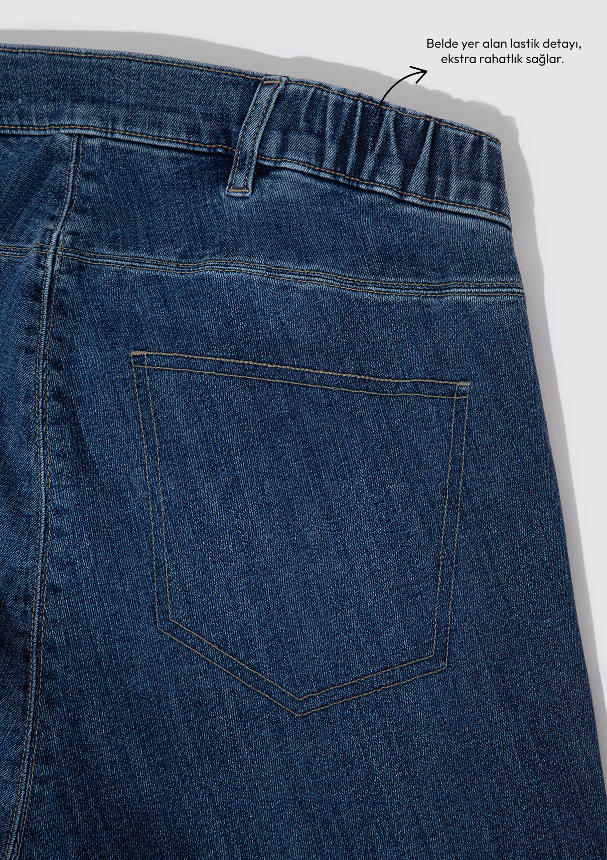 Mavi Real Blue Adaptive Koyu Mavi Comfort Jean Pantolon görsel 5