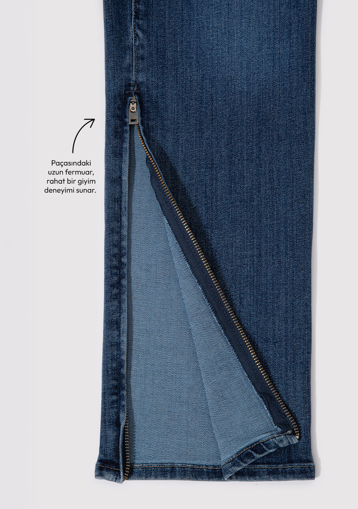 Mavi Real Blue Adaptive Koyu Mavi Comfort Jean Pantolon görsel 6