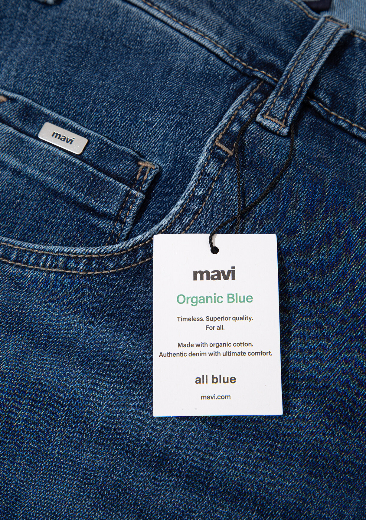 Mavi Real Blue Adaptive Koyu Mavi Comfort Jean Pantolon görsel 7