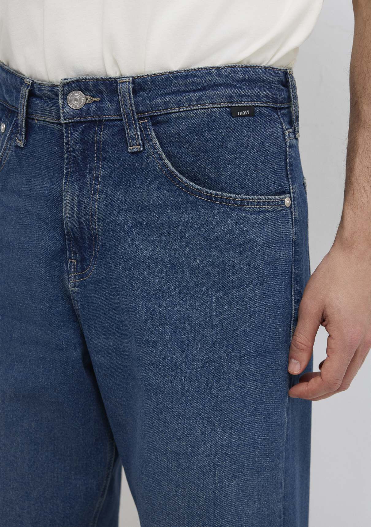 Mavi Street Vintage Koyu Mavi Jean Pantolon görsel 7