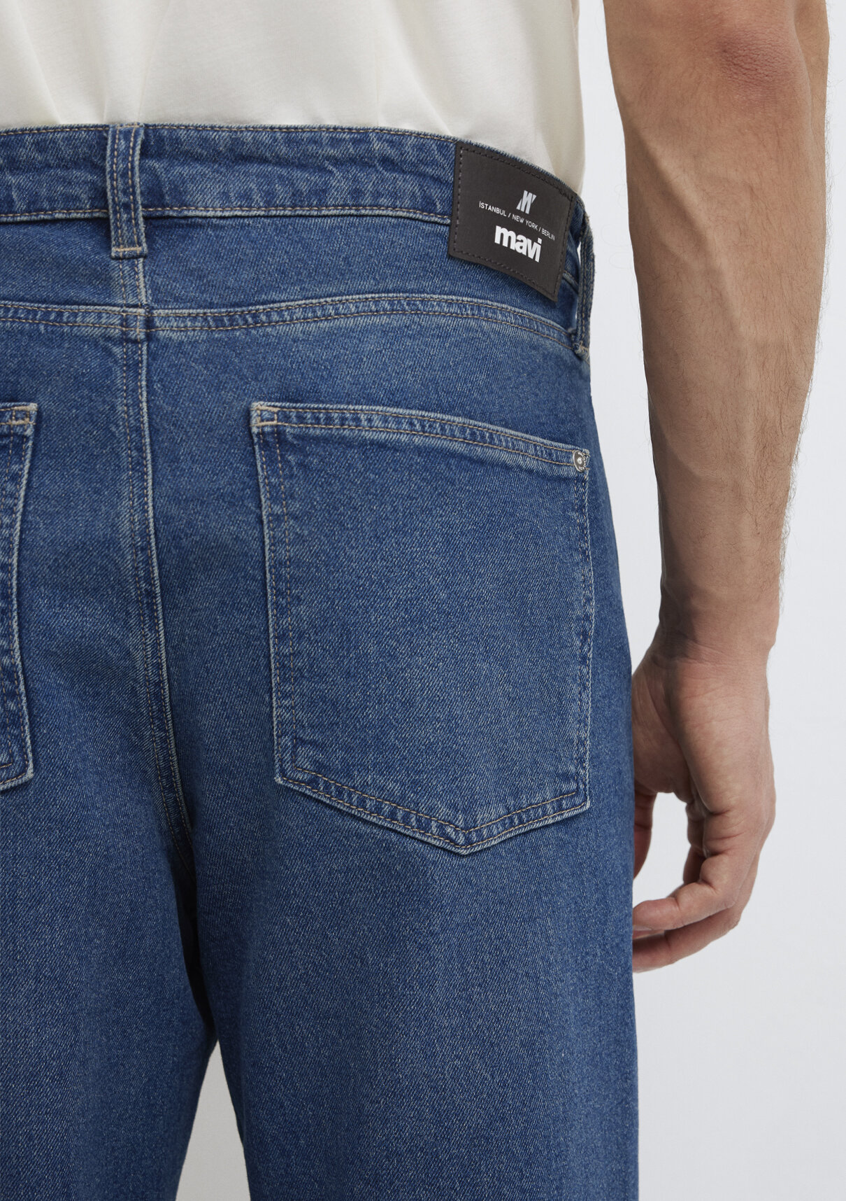 Mavi Street Vintage Koyu Mavi Jean Pantolon görsel 8