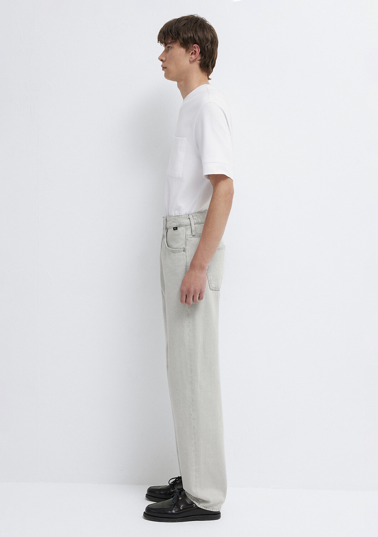 Mavi Street Açık Gri Denim Jean Pantolon görsel 4