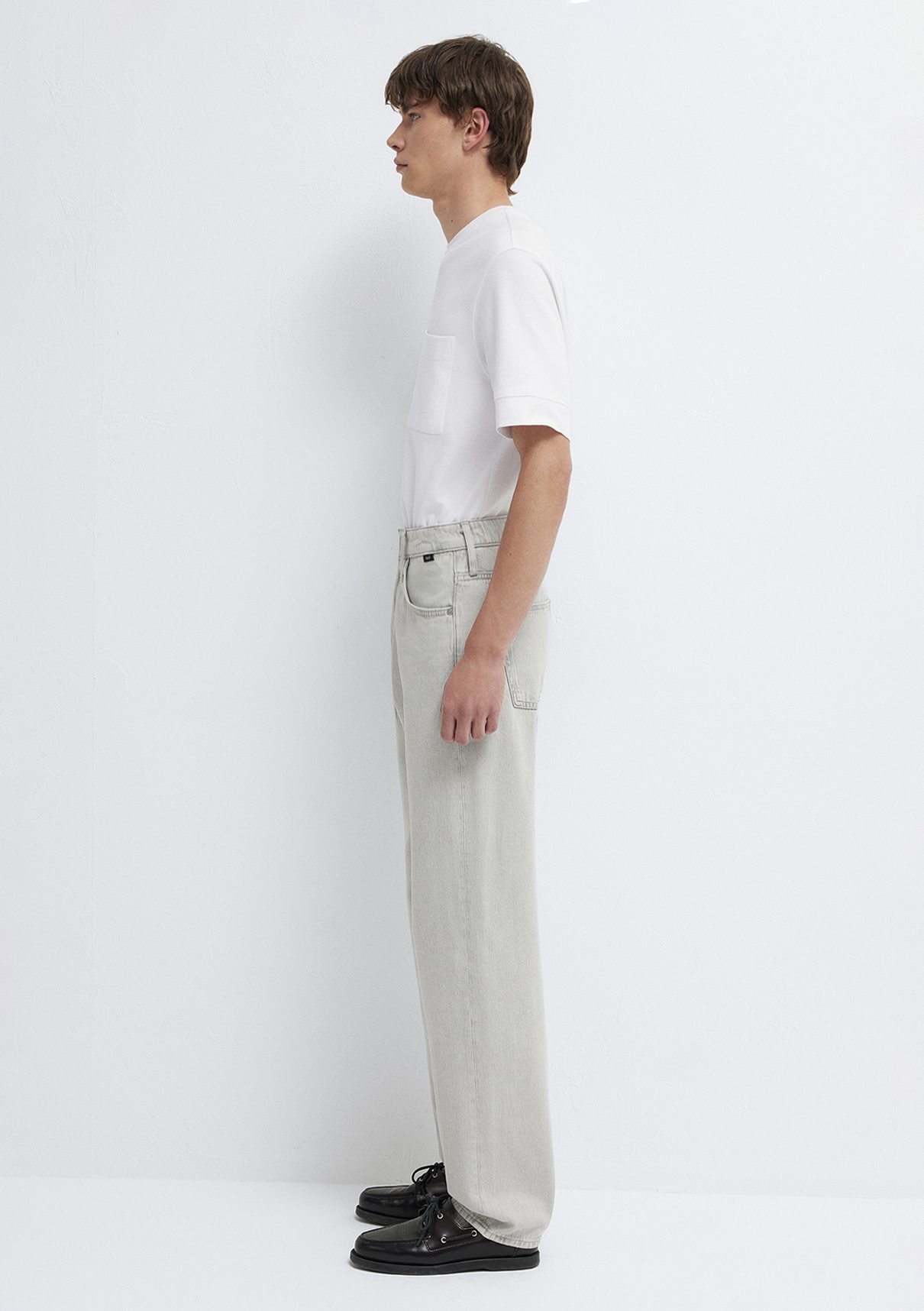 Mavi Street Açık Gri Denim Jean Pantolon görsel 4
