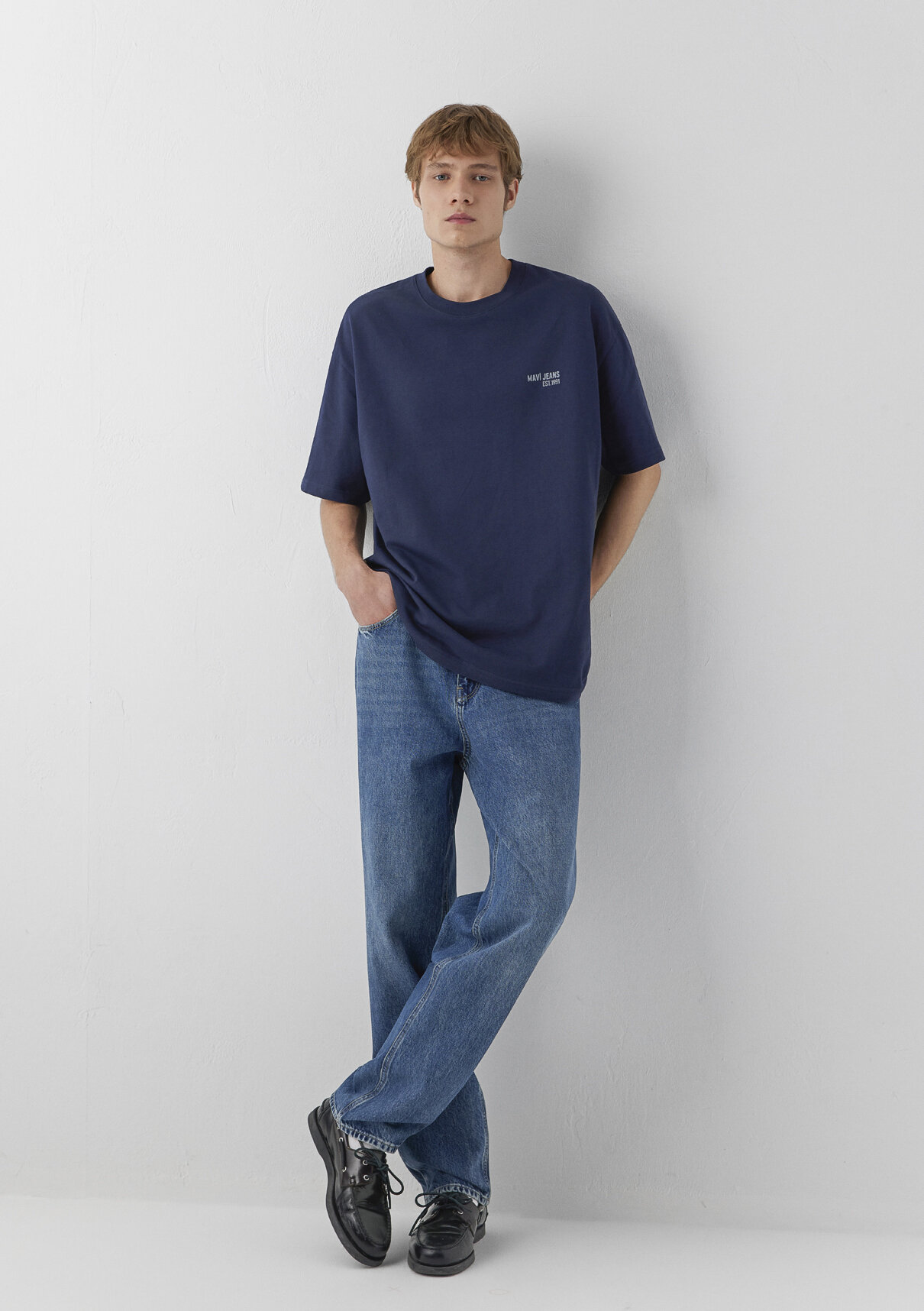 Mavi Street Koyu Mavi Jean Pantolon görsel 2