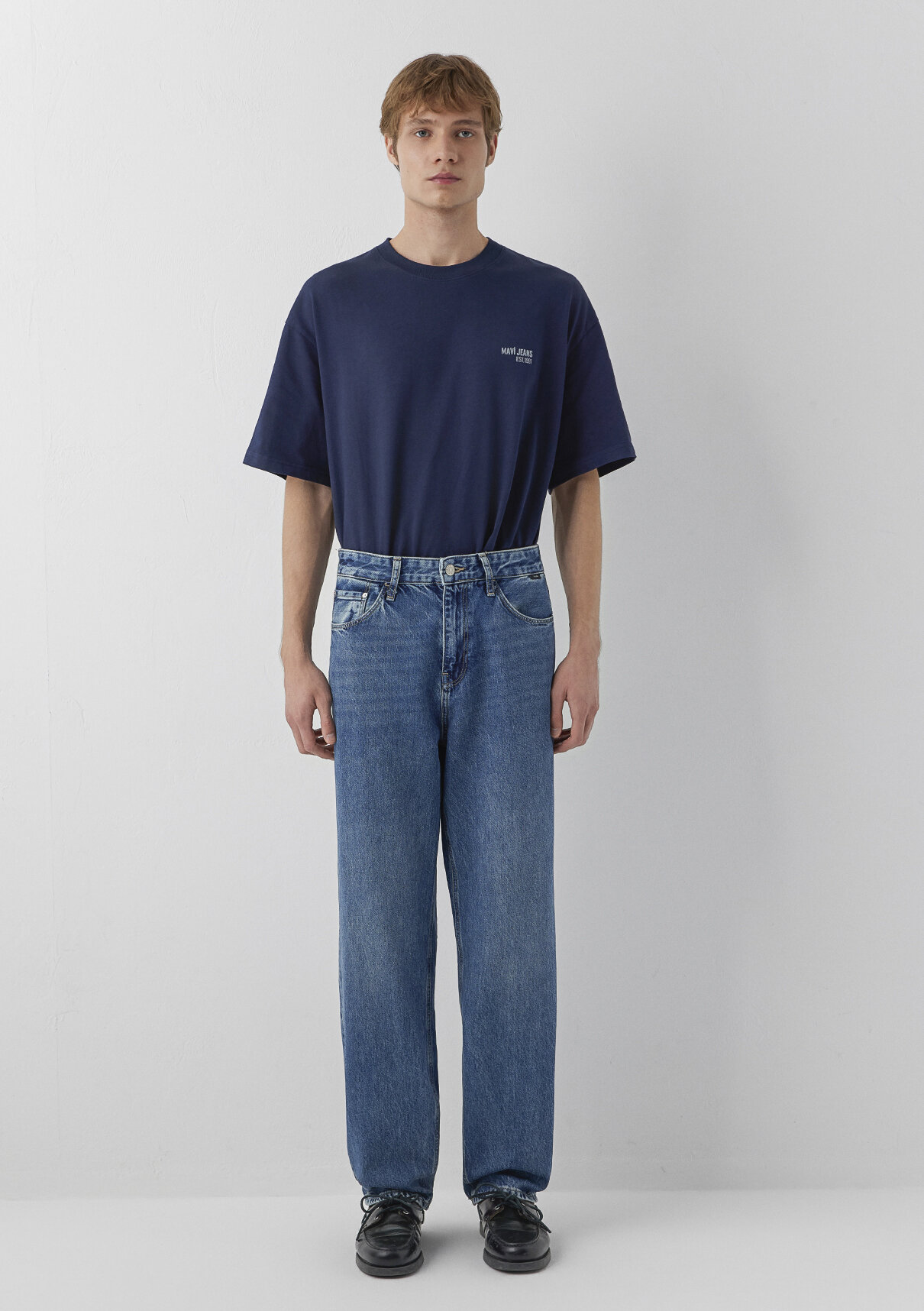 Mavi Street Koyu Mavi Jean Pantolon görsel 3