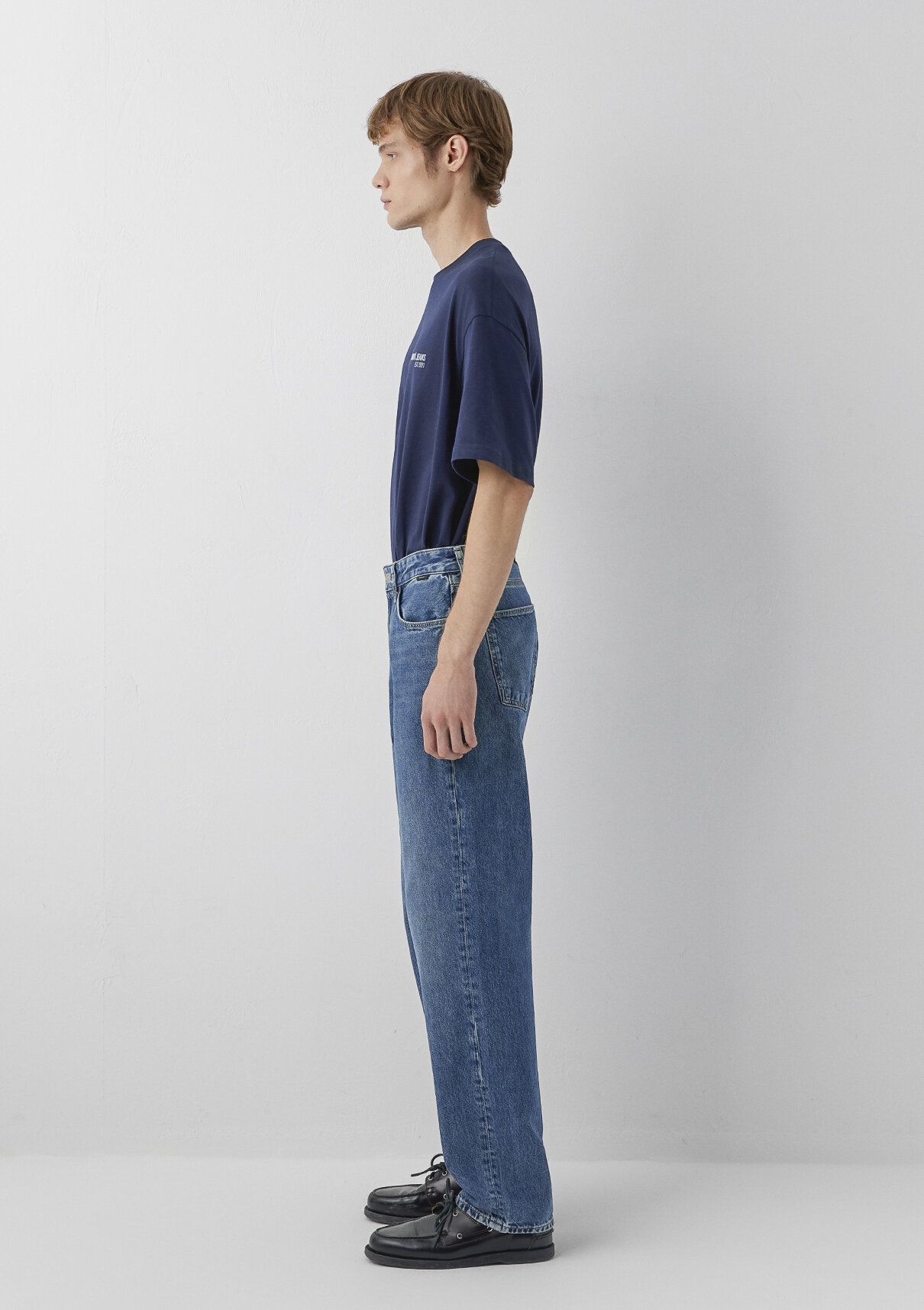 Mavi Street Koyu Mavi Jean Pantolon görsel 4
