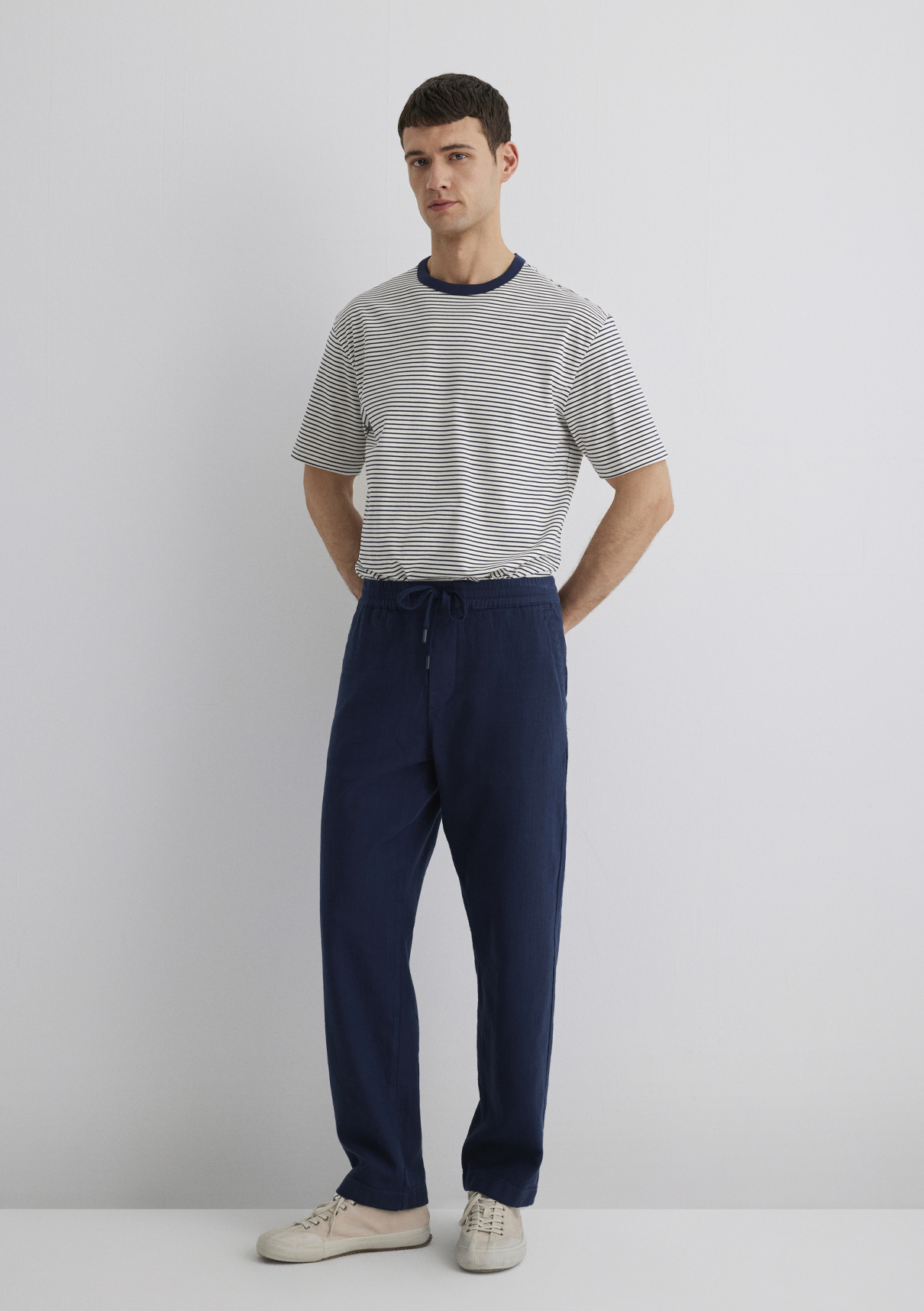 Mavi Lacivert Pantolon görsel 2