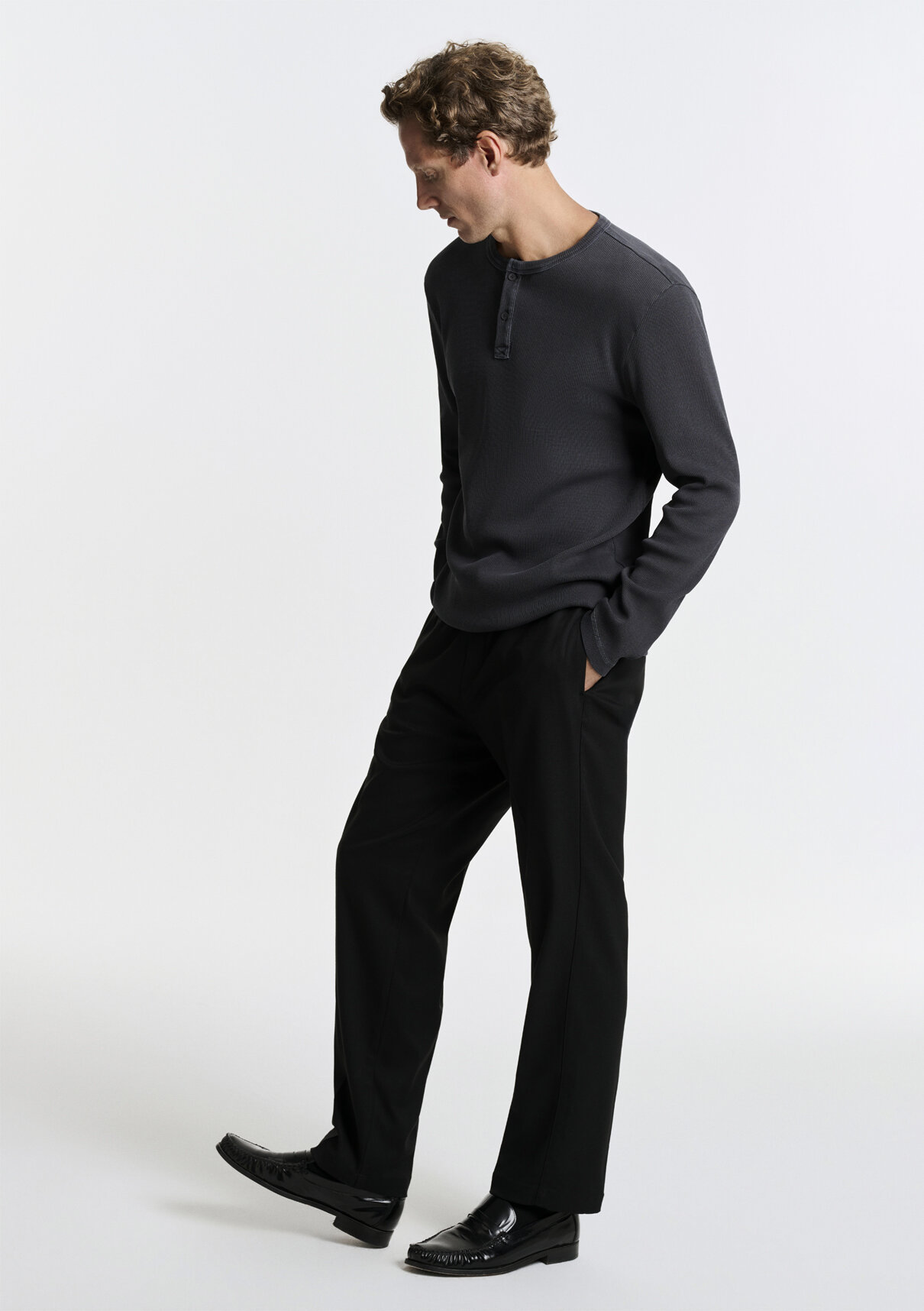 Mavi Siyah jogger Pantolon görsel 2