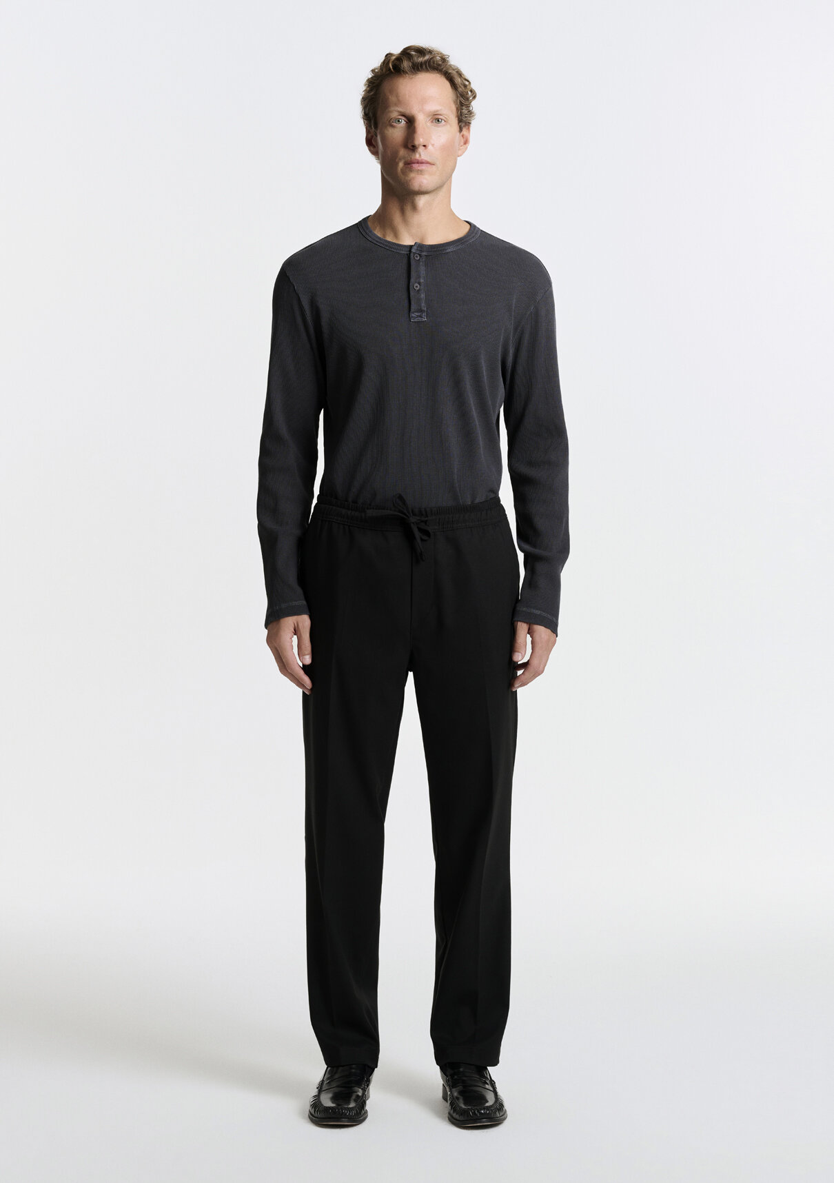 Mavi Siyah jogger Pantolon görsel 4