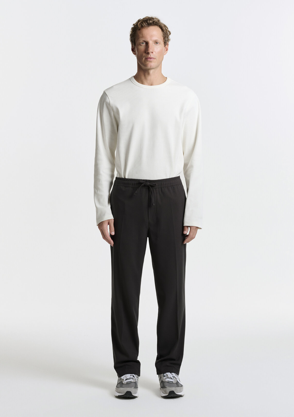 Mavi Kahverengi Jogger Pantolon görsel 3