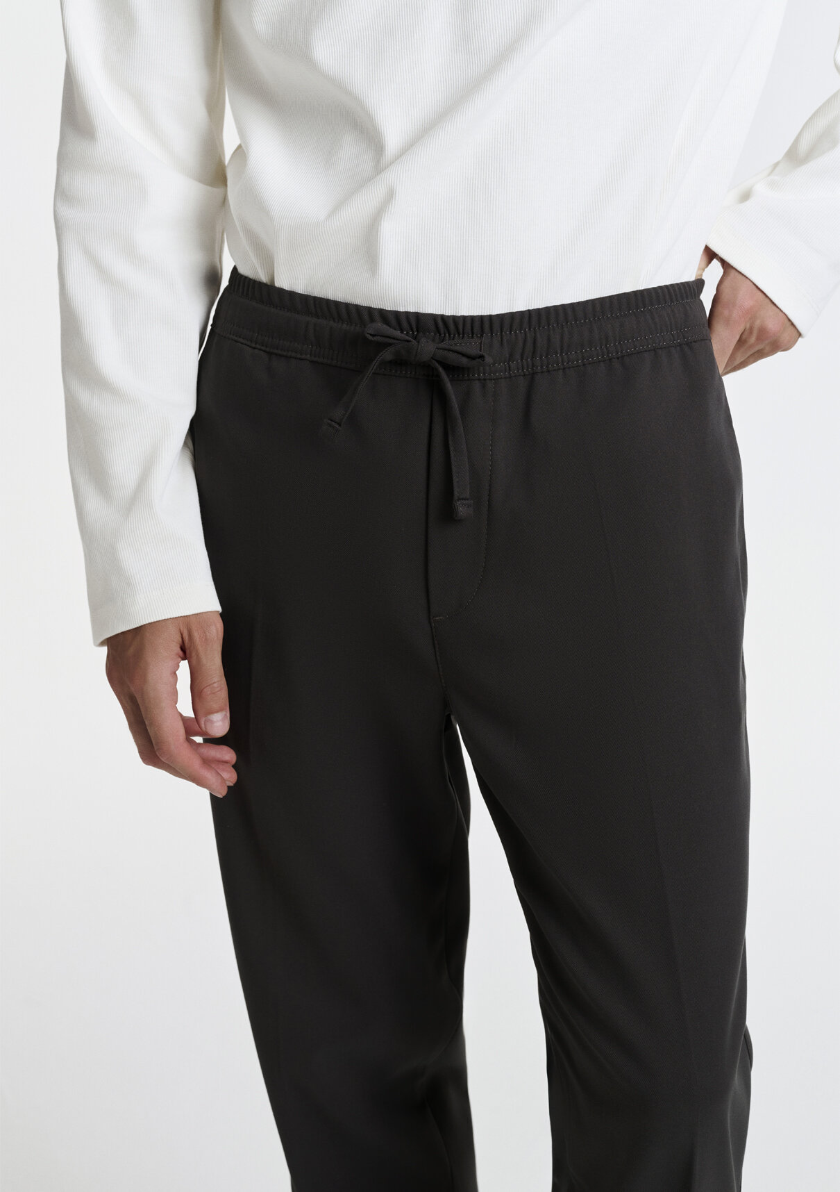 Mavi Kahverengi Jogger Pantolon görsel 6