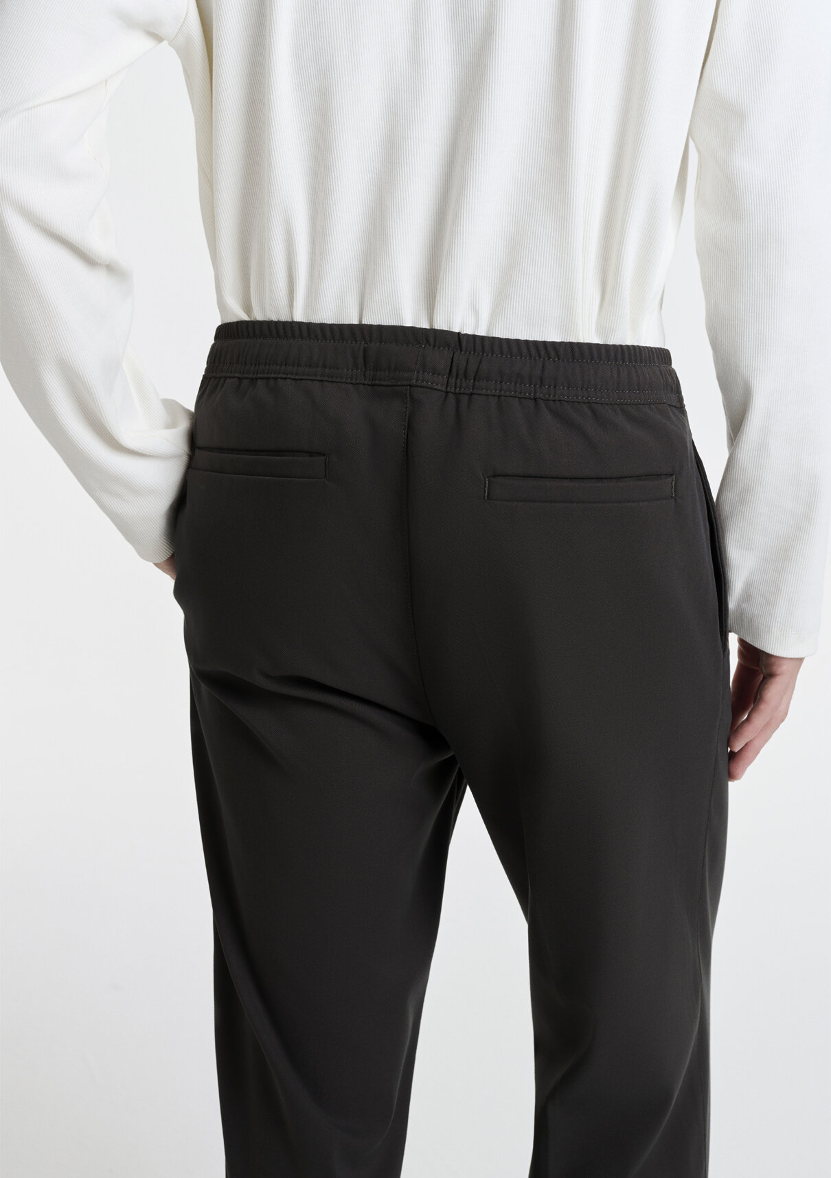 Mavi Kahverengi Jogger Pantolon görsel 7