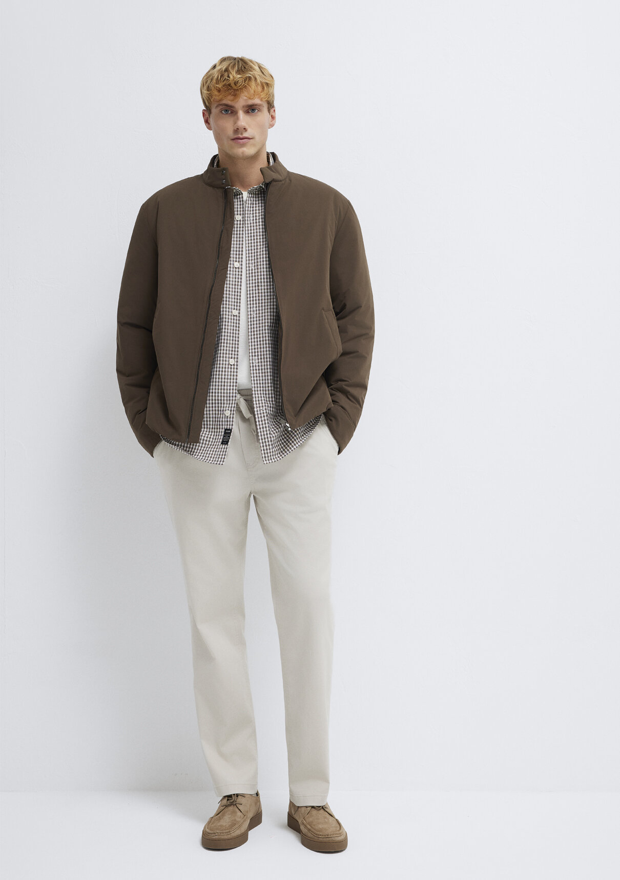 Mavi Ekru Jogger Pantolon