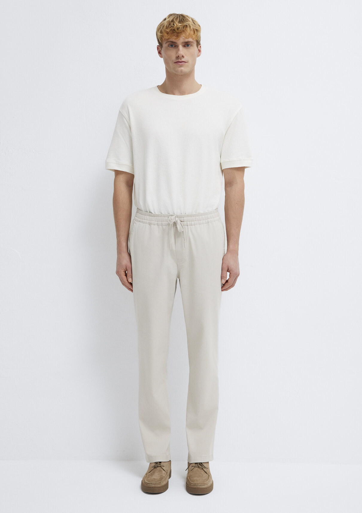 Mavi Ekru Jogger Pantolon görsel 3