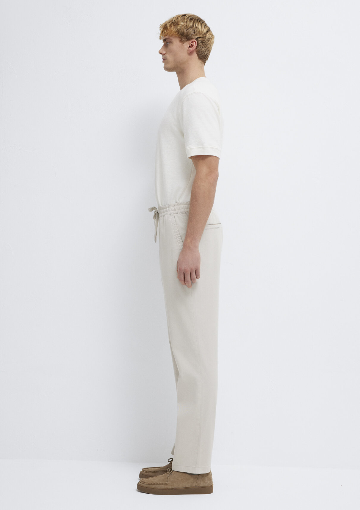 Mavi Ekru Jogger Pantolon görsel 4
