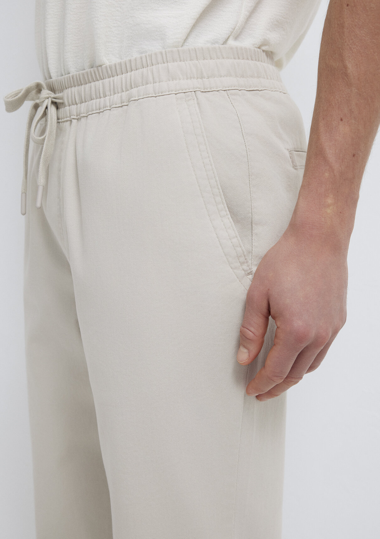Mavi Ekru Jogger Pantolon görsel 6