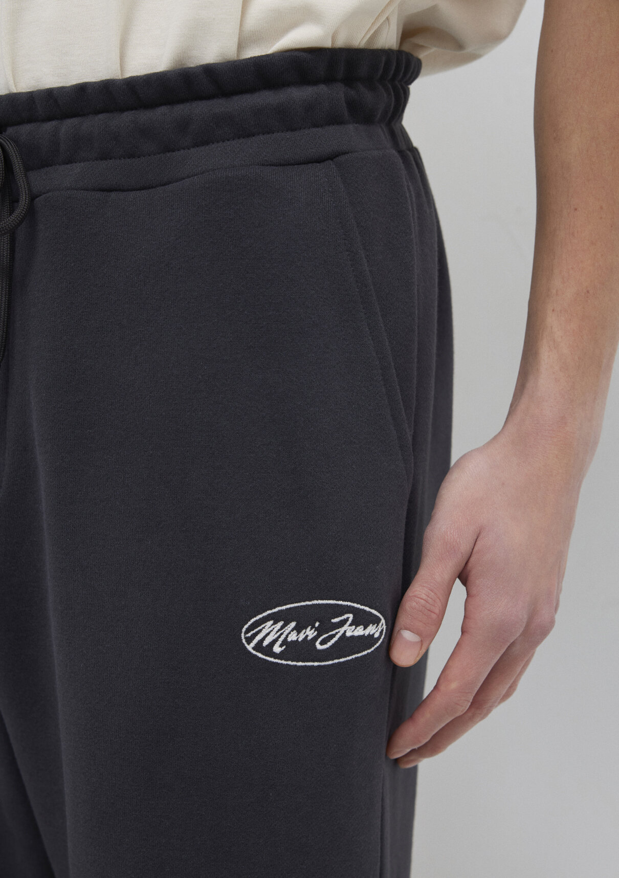 Mavi Jeans Nakışlı Antrasit Eşofman Altı görsel 7