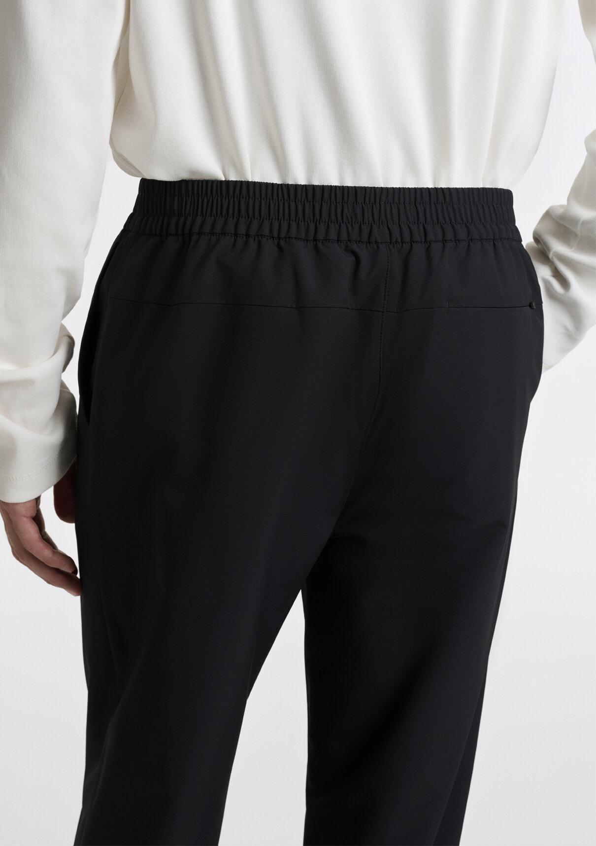Mavi Siyah Spandex Jogger Pantolon görsel 7