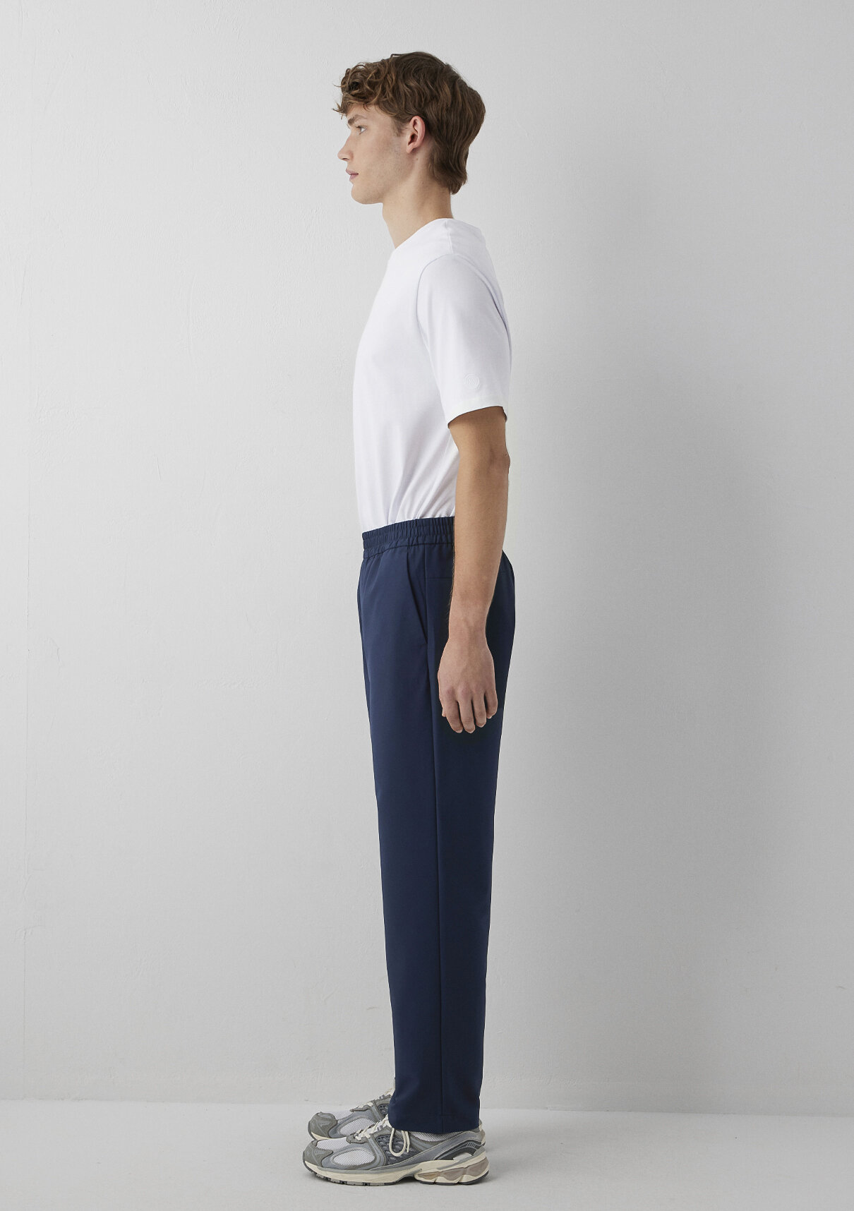 Mavi Lacivert Spandex Jogger Pantolon görsel 3