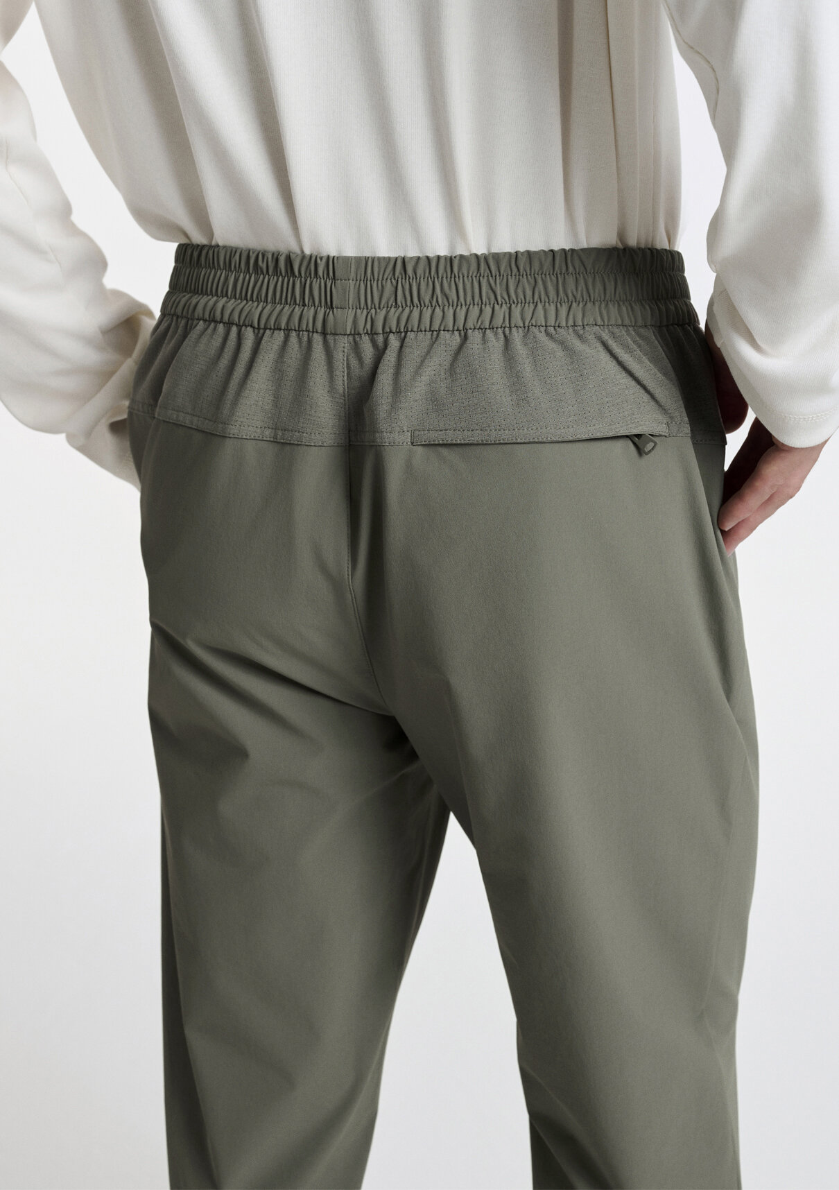 Mavi Yeşil Spandex Jogger Pantolon görsel 7