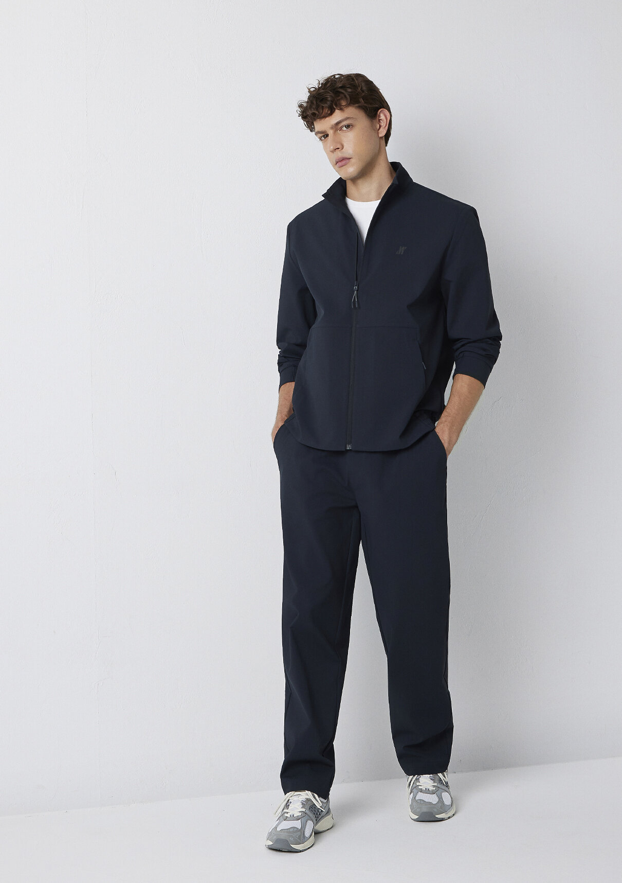 Mavi Lacivert Spandex Jogger Pantolon görsel 2