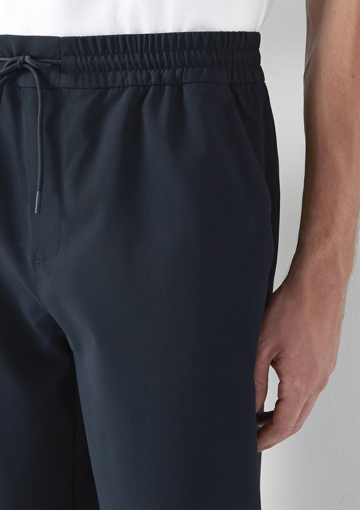 Mavi Lacivert Spandex Jogger Pantolon görsel 6