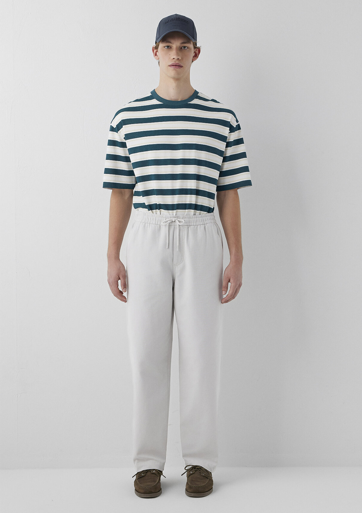 Mavi Gri Jogger Pantolon görsel 3