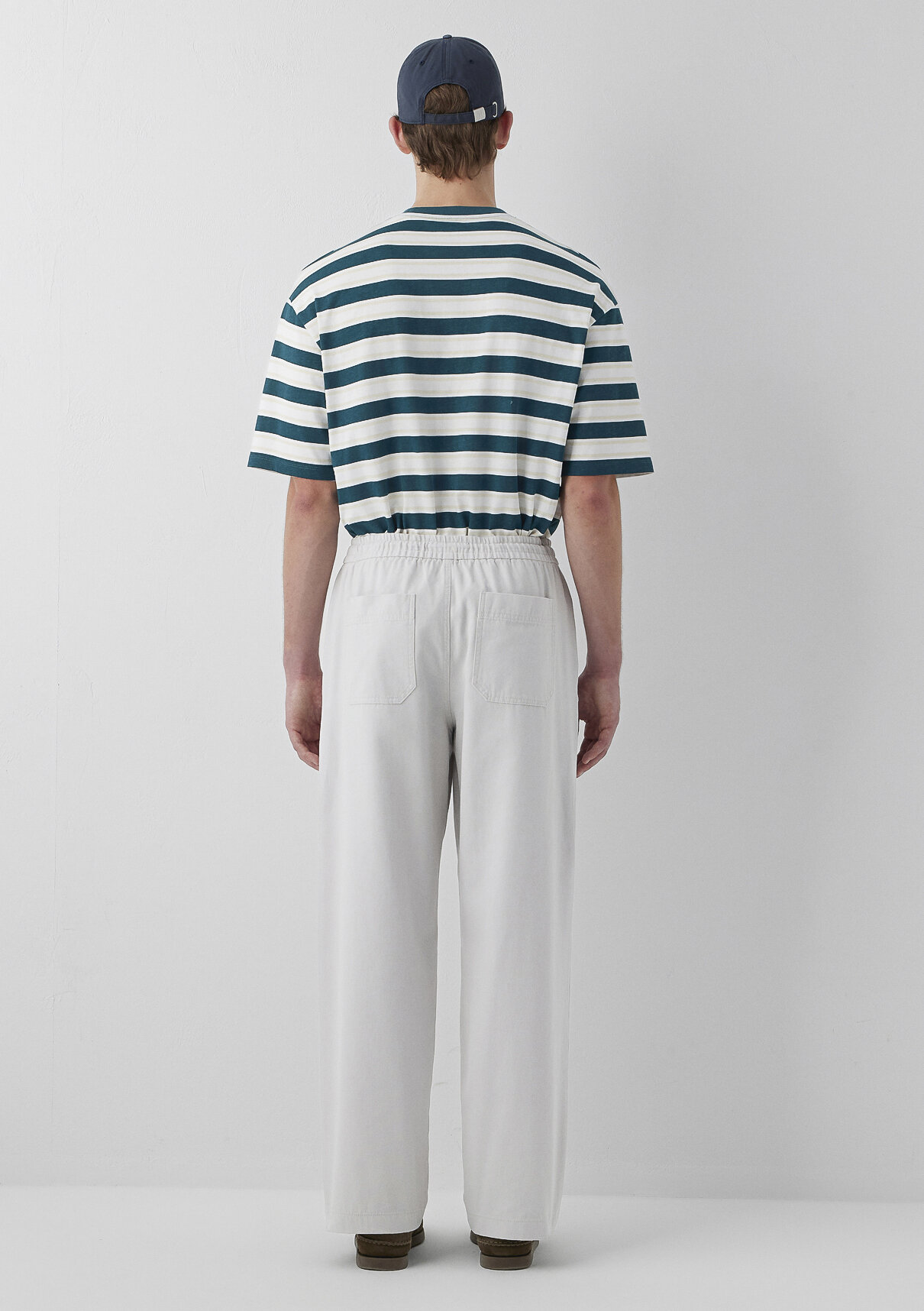 Mavi Gri Jogger Pantolon görsel 5